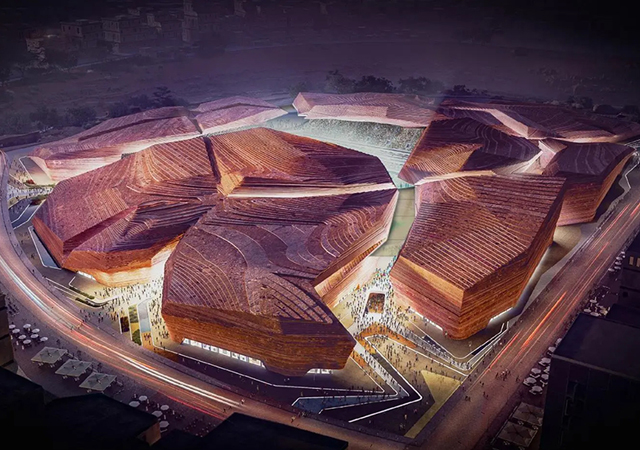The iconic stadium is being developed as part of preparations for FIFA World Cup 2034.